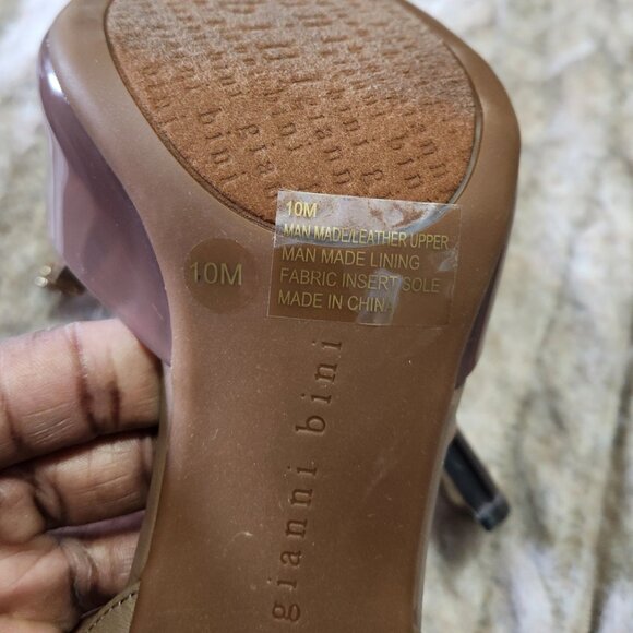 Gianni Bini Clear High Heels - Picture 6 of 6